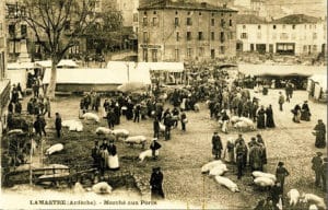 Photo marché Lamastre