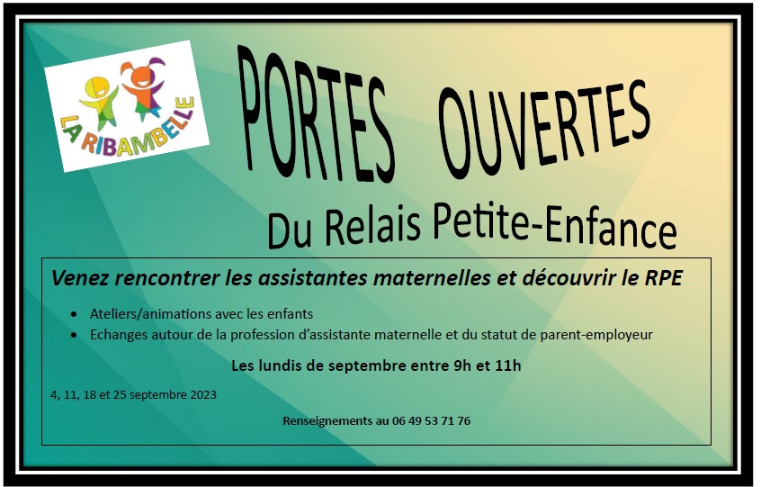 Portes ouvertes Ribambelle